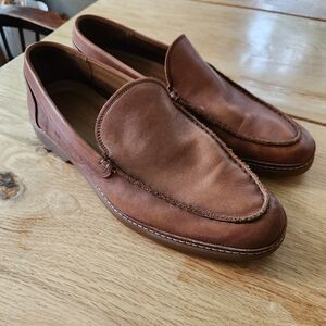 Allen Edmonds Wilder Venetian Slip-On Loafers Size 11 D Brown Leather‎ Casual